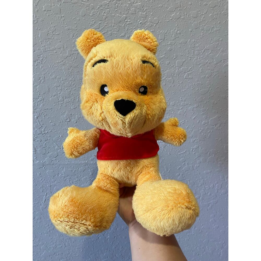 Disney Parks Winnie The Pooh Big Feet 18" Plush